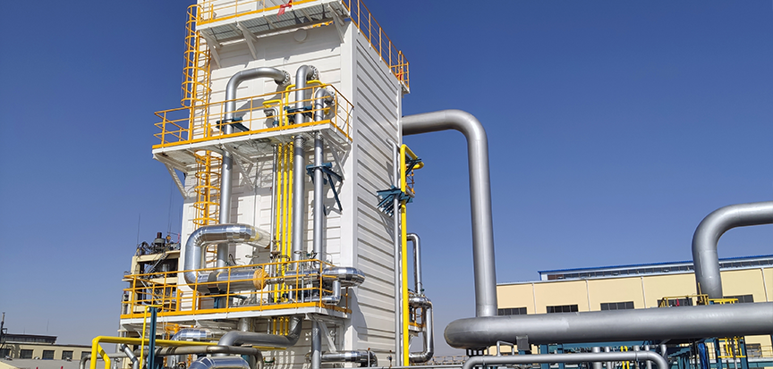 Технология очистки и сжижения крекингового отходящего газа